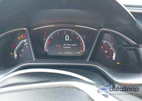 2019 Honda Civic Sport z USA, uszkodzony, nr VIN 2HGFC2F8XKH572302